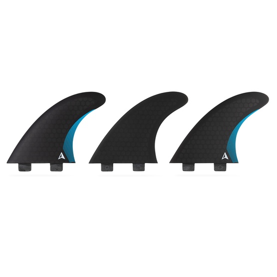 Surf fins set Roam Thruster Performer Large FCS box Black