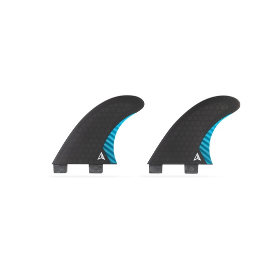 Surf fins set Roam Quad Rear Medium FCS box Black