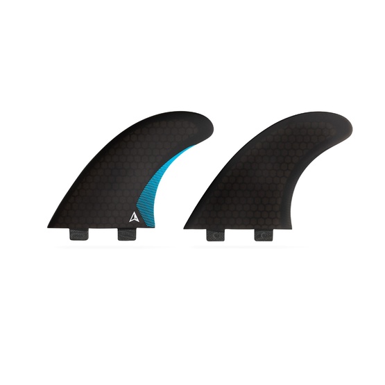 Surf fins set Roam Twin Medium FCS box Black 5'1
