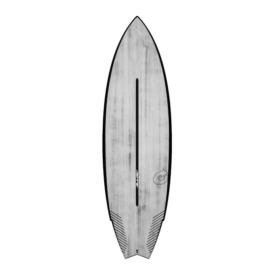 Surfboard Torq Epoxy ACT Prepreg Go-Kart Black Rail 6'6