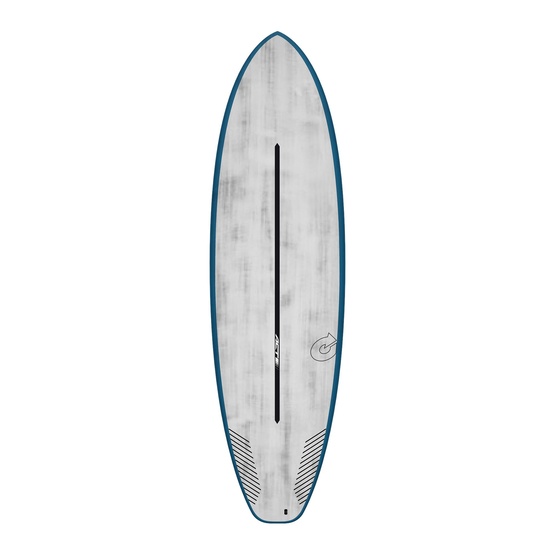 Deska surfingowa Torq Epoxy ACT Prepreg BigBoy 23 Blue Rail 6'6