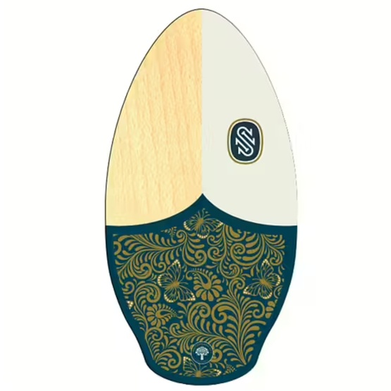 Deska Skimboard Skim One Wooden Butterflaui White Blue 41
