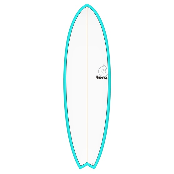 Surfboard Torq Epoxy TET Mod Fish Blue Pinline 5'11