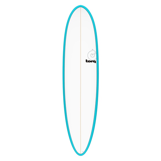 Surfboard Torq Epoxy TET Mod Funboard Blue Pinline 7'6
