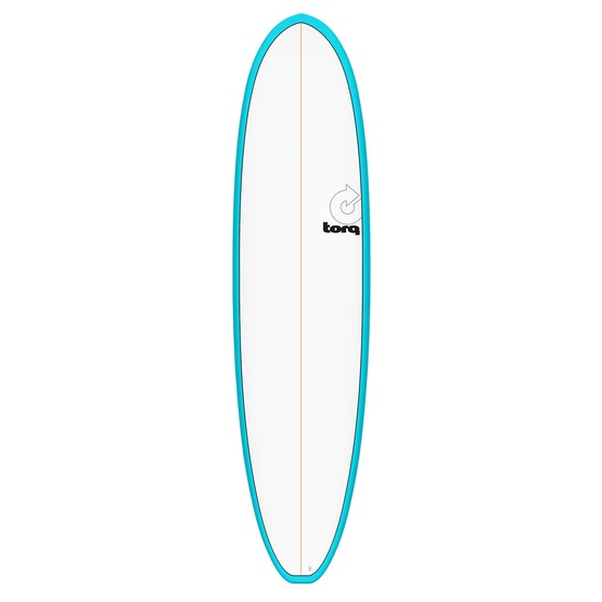 Surfboard Torq Epoxy TET Mod Funboard V+ Blue Pinline 7'8