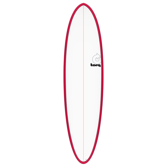 Surfboard Torq Epoxy TET Mod Funboard Red Rail 7'2