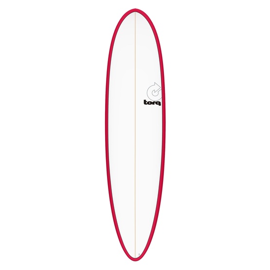 Surfboard Torq Epoxy TET Mod Funboard Red Rail 7'6