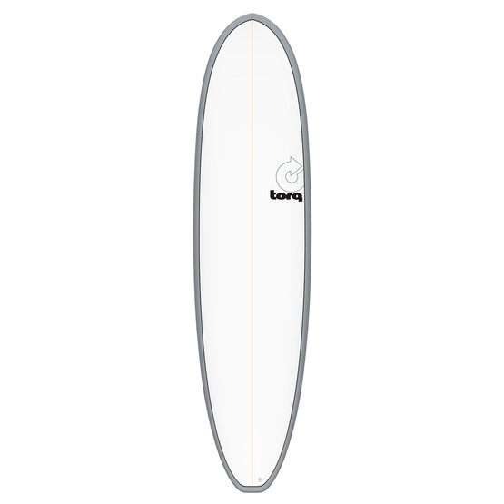 Surfboard Torq Epoxy TET Mod Funboard V+ Gray Rail 7'4