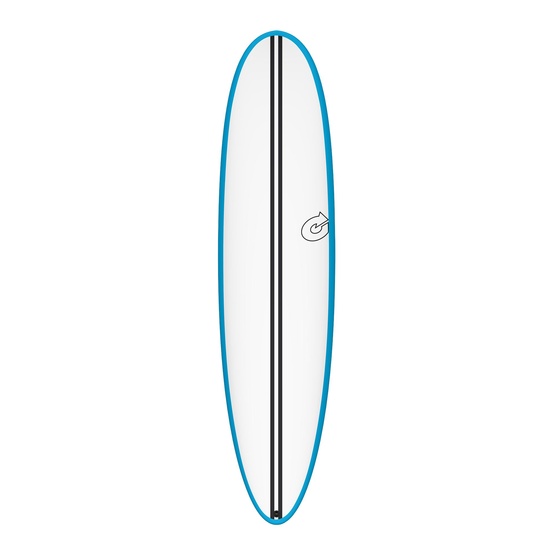 Deska surfingowa Torq Epoxy TEC M2'0 Blue Rail 6'6
