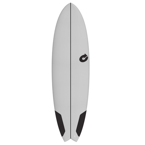 Surfboard Torq Softboard Mod Fish Grey 6'3