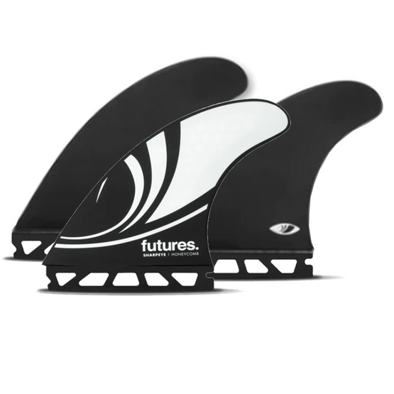 Surf fins set Futures Thruster Sharp Eye Honeycomb L 4.7''