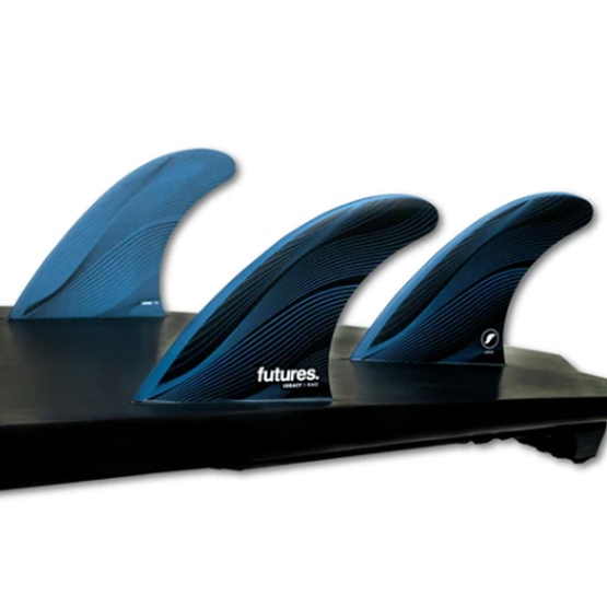 Surf fins set Futures Thruster R8 Legacy Rake L 4.7''