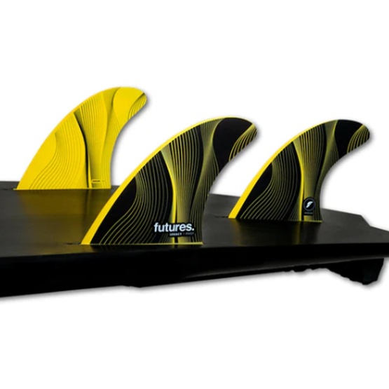 Surf fins set Futures Thruster P6 Legacy Pivot M 4.5''