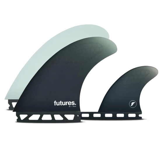 Surf fins set Futures Twin+1 T1 Honeycomb 5.1''