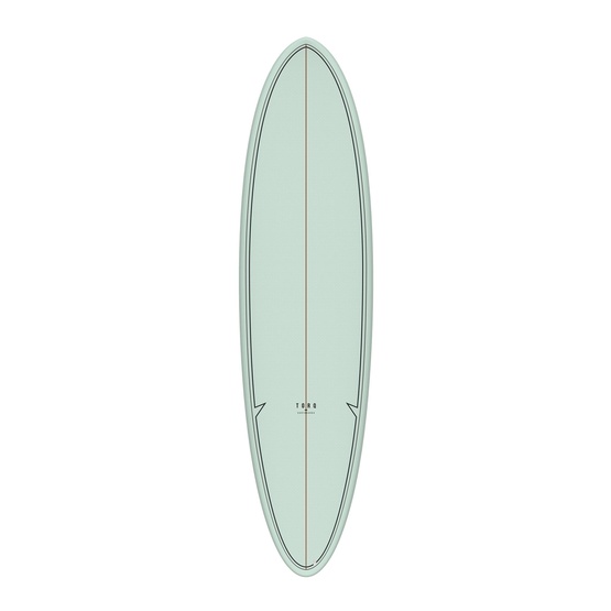 Deska surfingowa Torq Epoxy TET Mod Funboard CC Palm 7'2