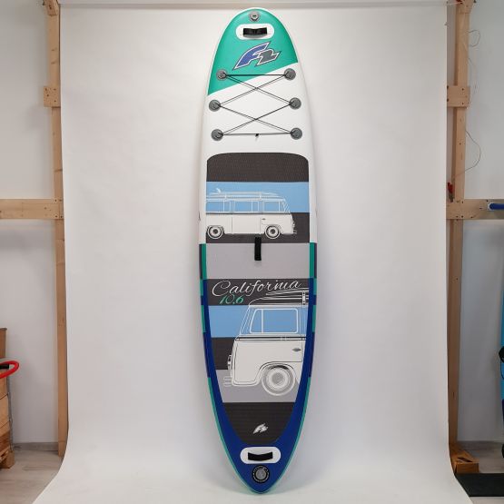 F2 Inflatable SUP board California 10'6 Blue + paddle [USED]
