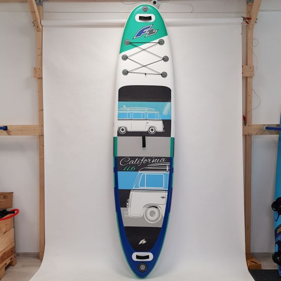 F2 Inflatable SUP board California 11'6 Blue + paddle [USED]