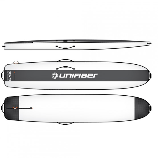 UNIFIBER Boardbag Pro Luxury Raceboard 380x70