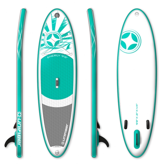 UNIFIBER Inflatable SUP Board Allround Energy 9'8 (Double Layer Technology)