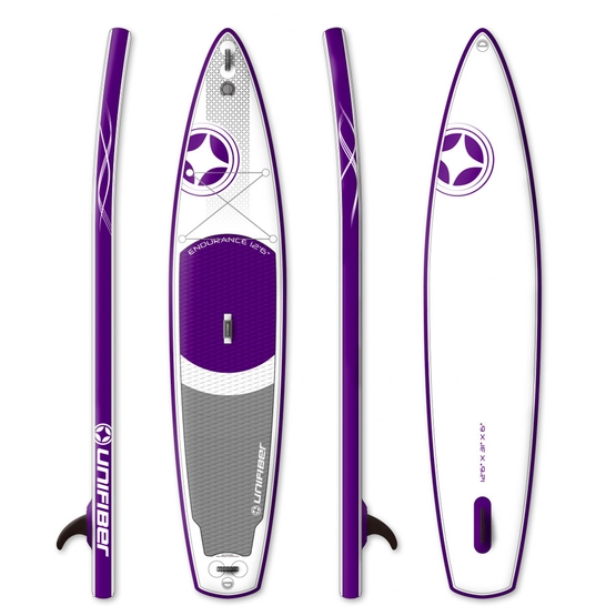 UNIFIBER Inflatable SUP Board Touring Endurance 12'6 (Double Layer Technology)