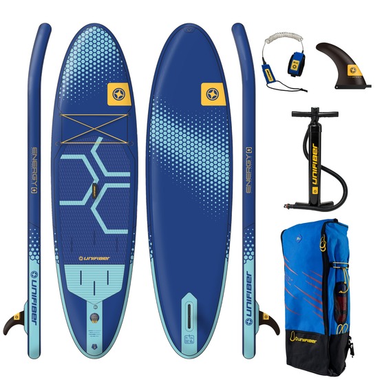 Pompowana deska SUP Energy Allround FCD 10'7'' + leash Unifiber