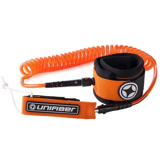 UNIFIBER Leash for SUP boards - coiled 8'
