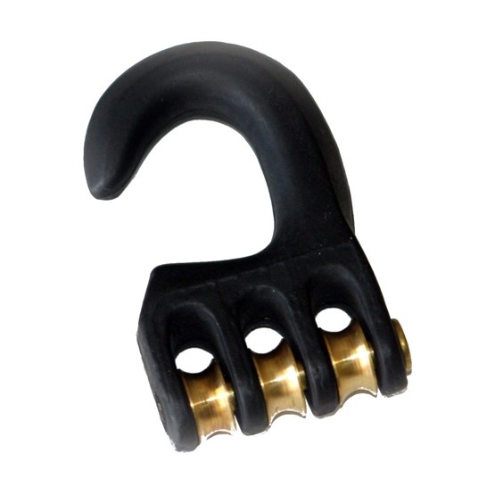 UNIFIBER Pulley-Hook Aluminium 3 rollers - 12 mm