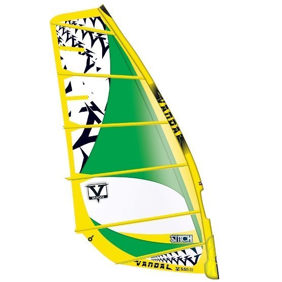 VANDAL Żagiel Windsurfingowy STITCH 6.5 C1 (Green/Yellow) 2015