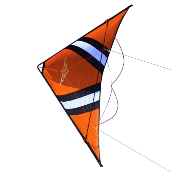 Latawiec akrobacyjny CrossKites Speedwing X1 Orange 2-linkowy