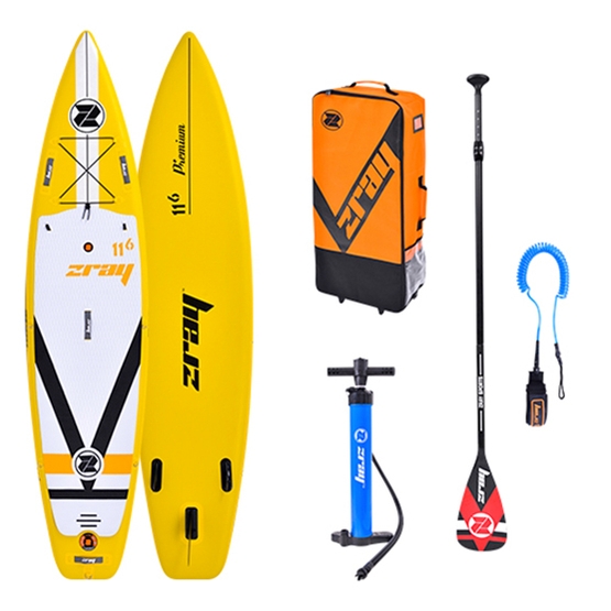 ZRAY Inflatable SUP board F4 FURY DUAL 11'6 - Price, Reviews - EASY ...