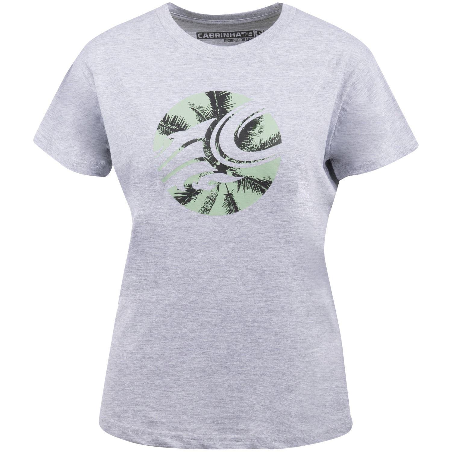 CABRINHA Womens T-Shirt - Palm C heather grey - Price, Reviews