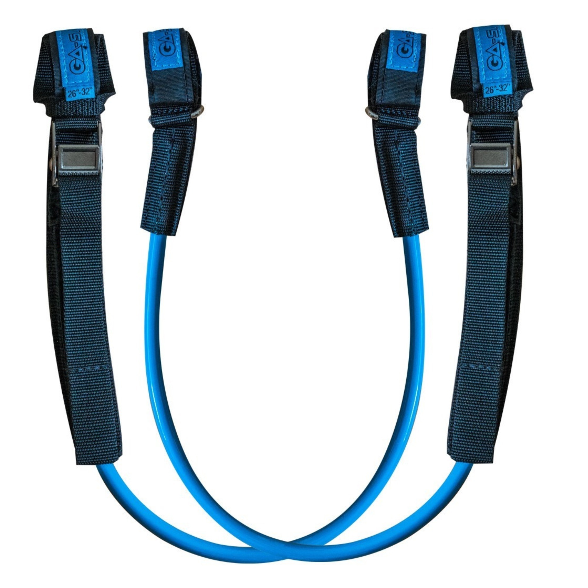 Adjustable Harness Lines 26-32 Inches - Sailboat Rigging With Quick-Adjust Buckles