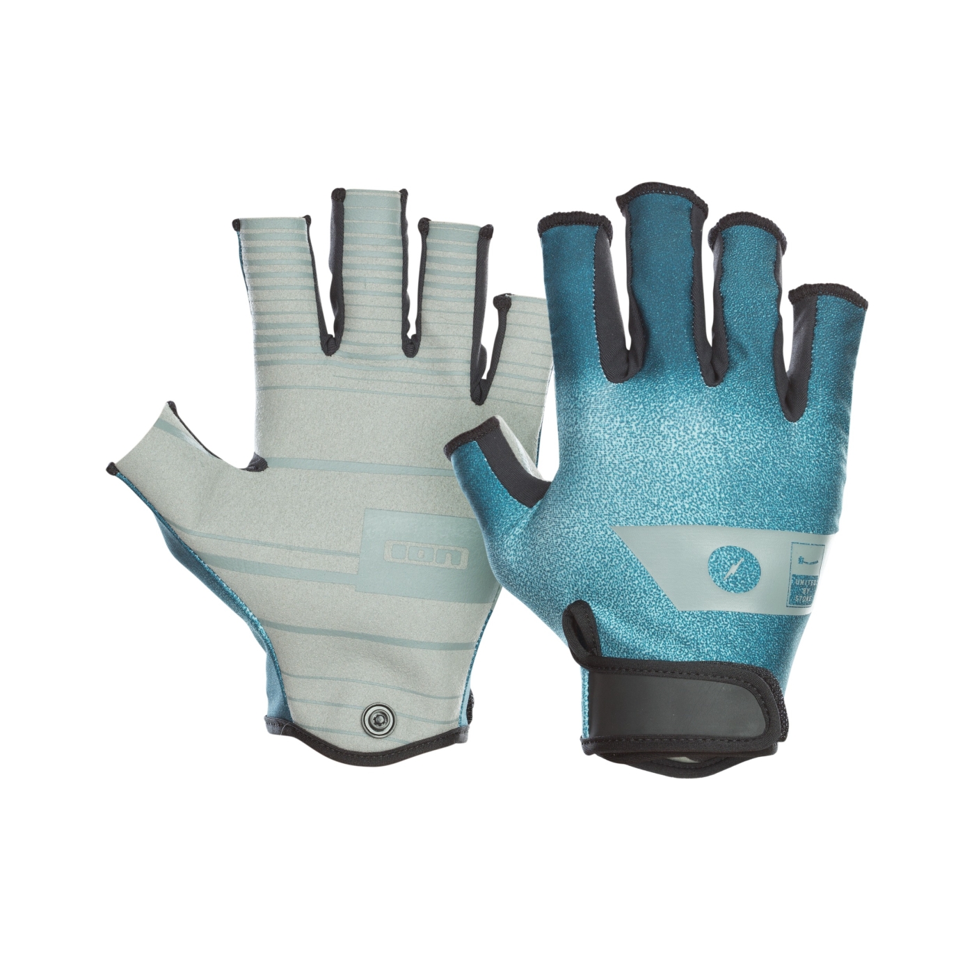 teal 48/S Amara Gloves Half Finger ION 