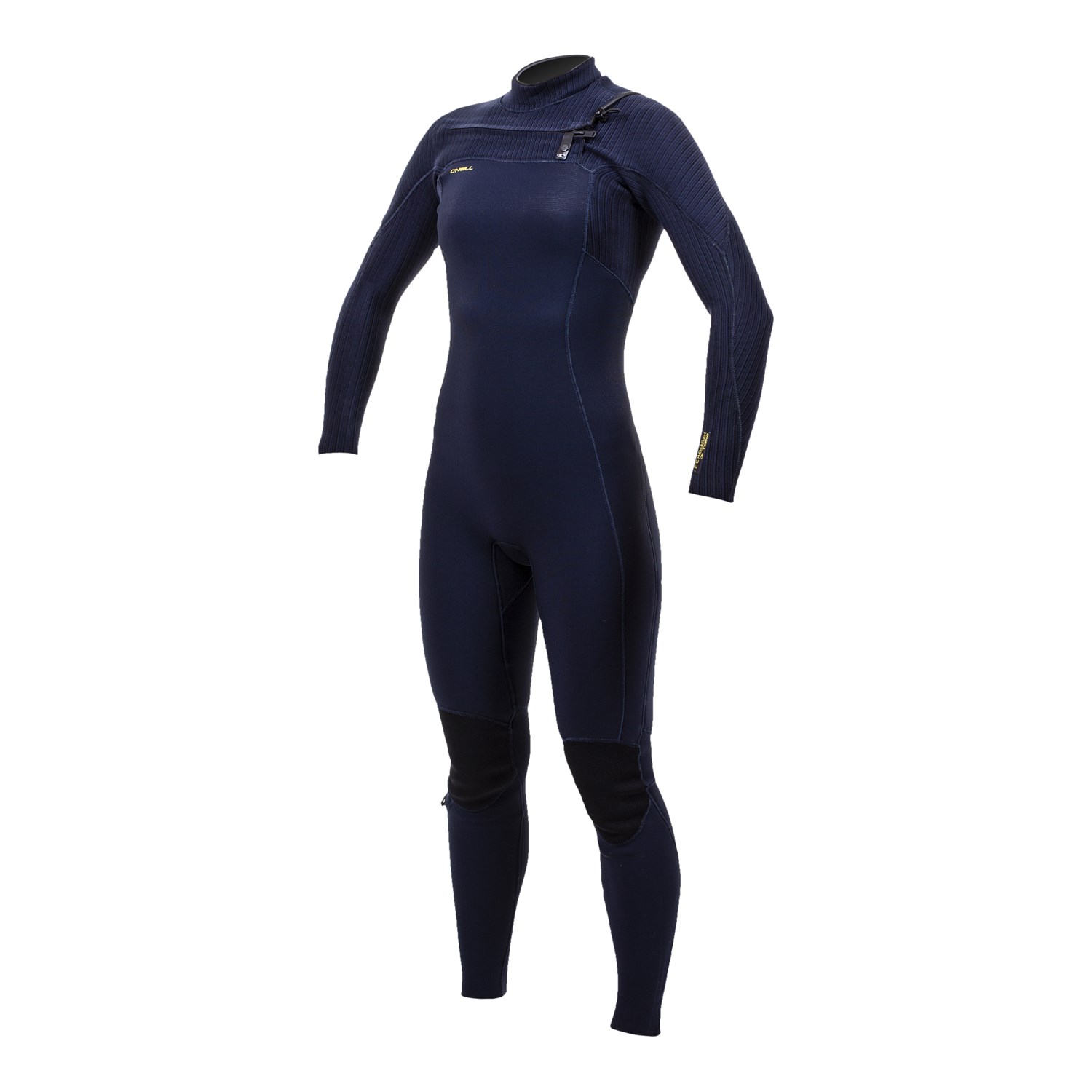 Shop Online for O´Neill Hyperfreak Ladies 3/2+ Chest Zip Wetsuit Black