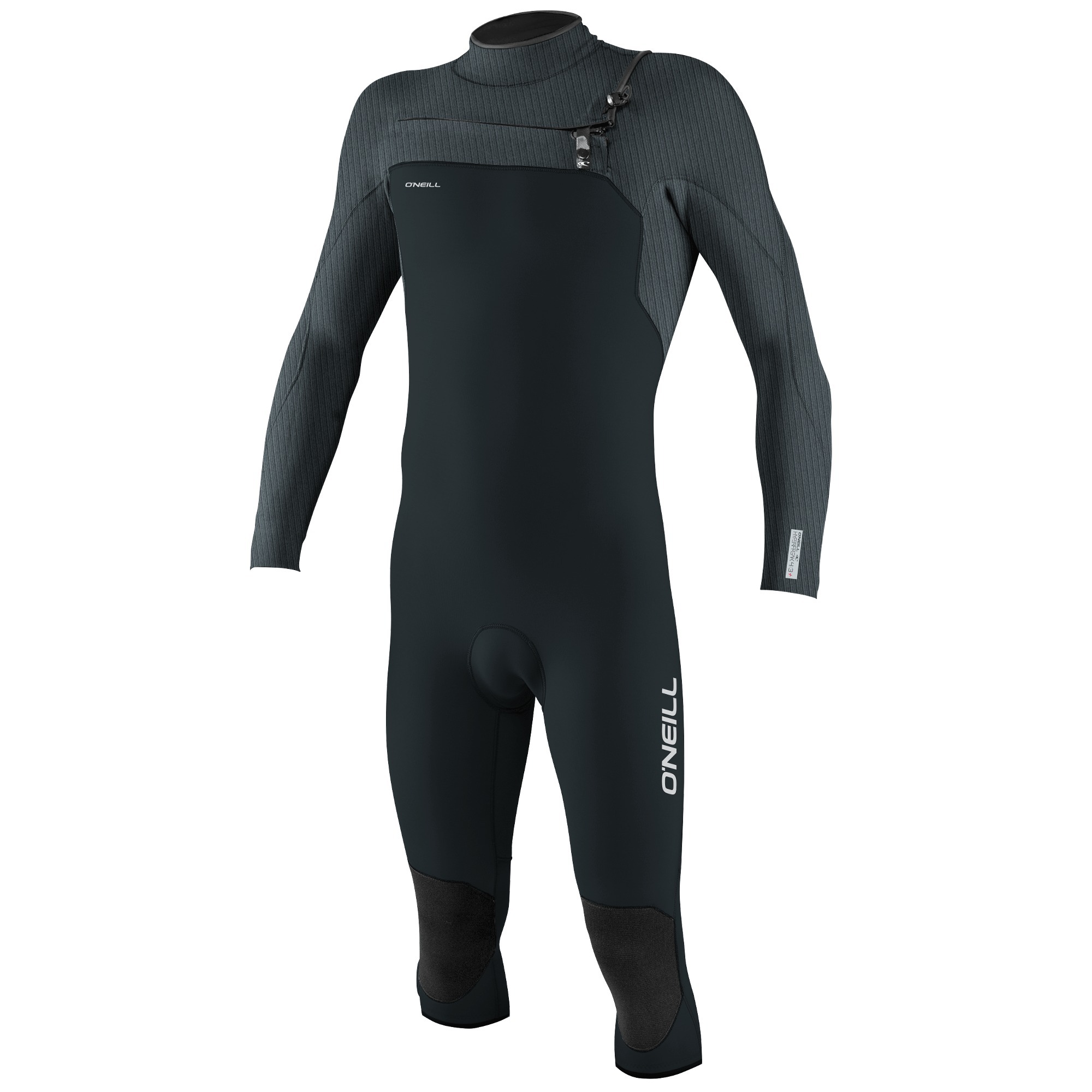 Mens wetsuit O'Neill Hyperfreak 4/3+ Chest Zip L/S Overknee Gun