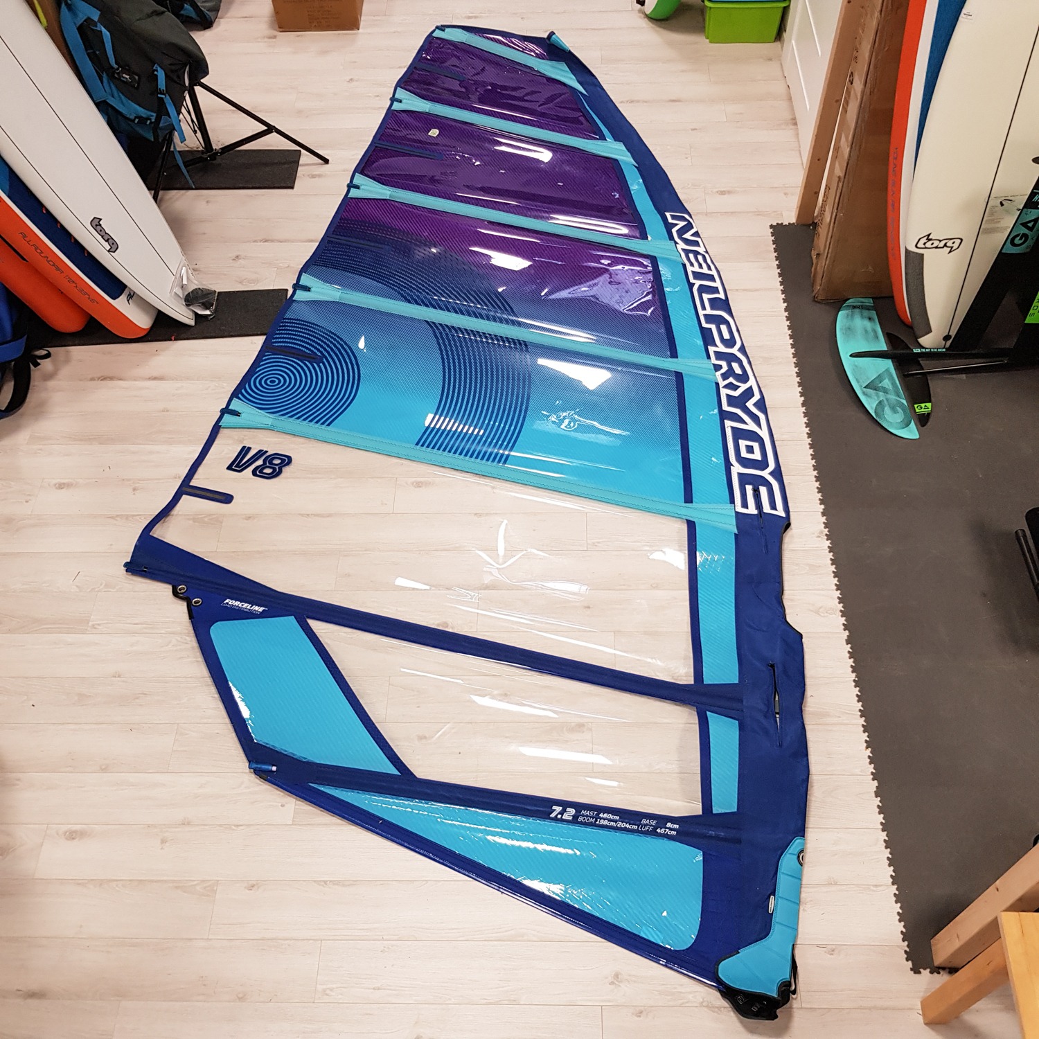 NEILPRYDE Windsurf sail Sail V8 7.2 C2 [TEST] - Price, Reviews -  EASY-surfshop