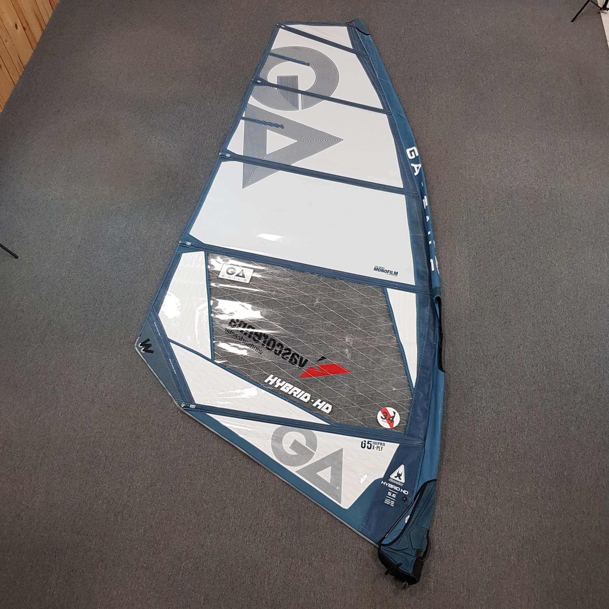 Windsurf sail GA-Sails Hybrid HD 5.6 2023 [Ex-Rental] - Price 