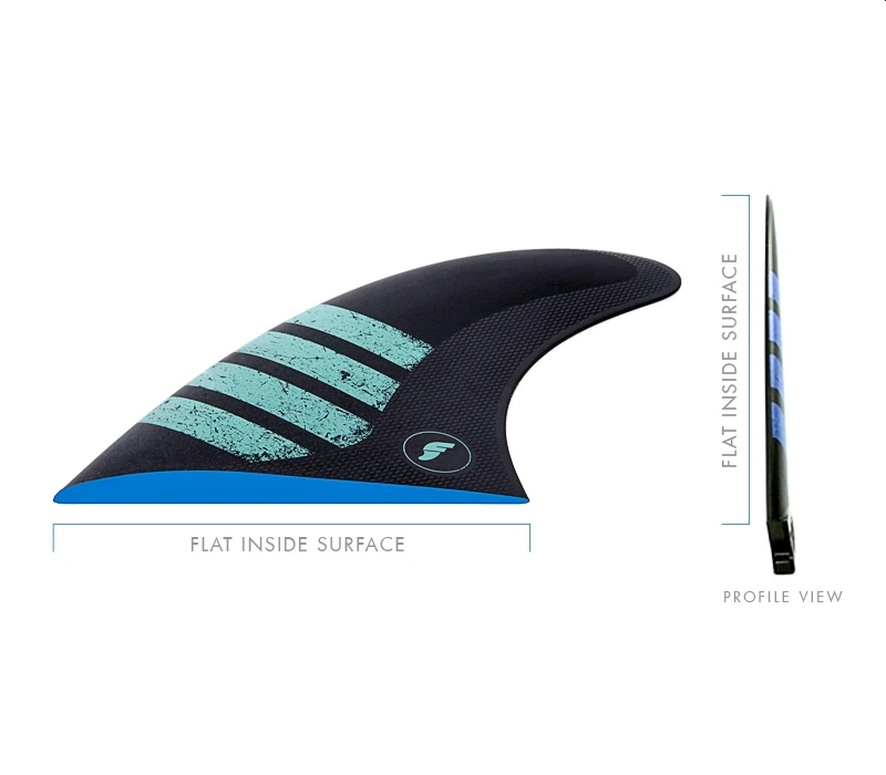 FUTURES Thruster Fin Set F6 Alpha - Flat Foil