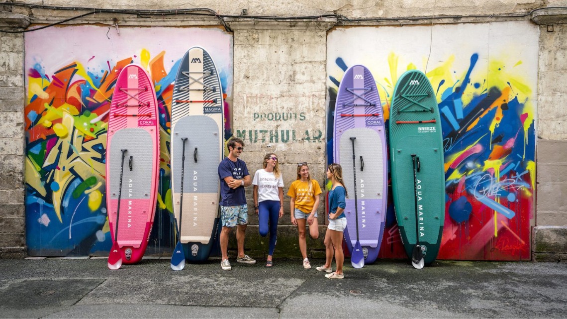 inflatable SUP boards from Aqua Marina in 2024
