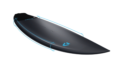DUOTONE Kite surf board Whip D/LAB 2022 - GRAB RAILS