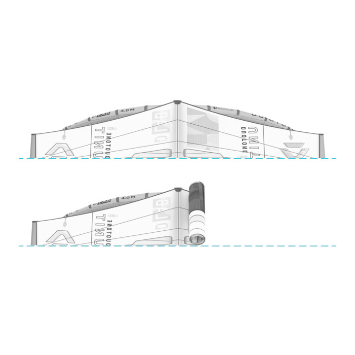 DUOTONE Foil wing Unit D/LAB - PACKING SIZE