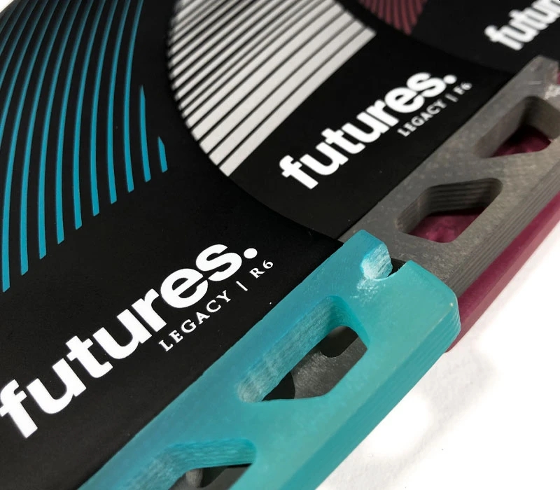 FUTURES Thruster Fin Set P8 Honeycomb Legacy Pivot - Balanced Performance