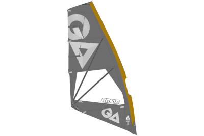 GA-SAILS Żagiel windsurfingowy Manic 2023 - Jednoczęściowa Kieszeń Masztowa