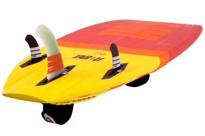 TABOU Windsurf board Da Bomb 2022 - THRUSTER FIN SETUP