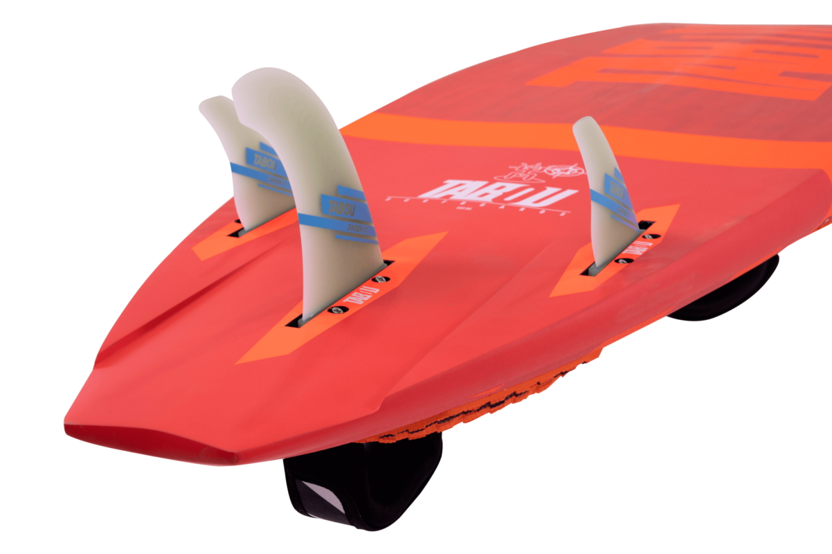 TABOU Windsurf board Da Curve 2022 - THRUSTER FIN SETUP