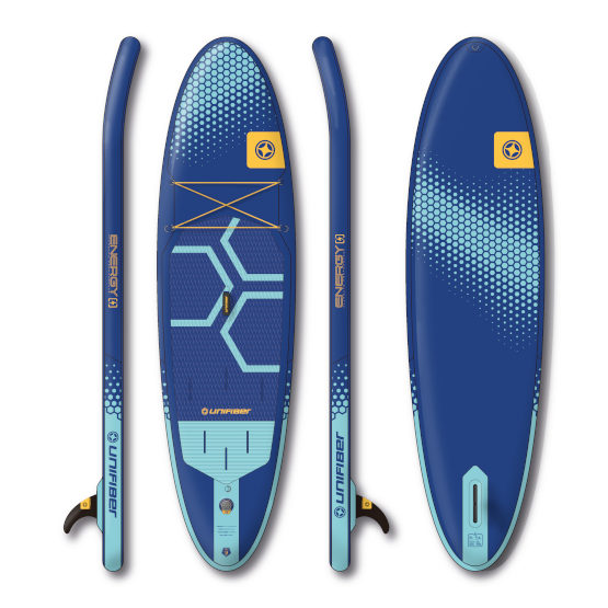 UNIFIBER SUP Set Energy Allround 10'7'' FCD - SUP board Energy Allround 10'7 FCD