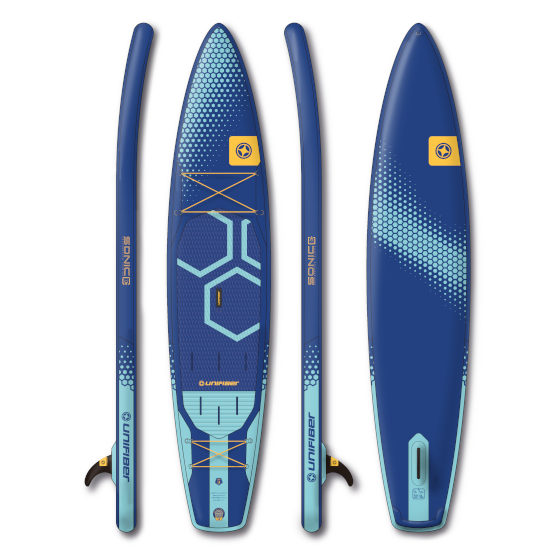 UNIFIBER Zestaw SUP Sonic Touring 12'6'' FCD - Deska SUP Sonic Touring 12'6 FCD