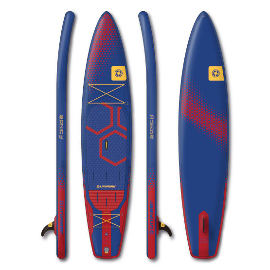 UNIFIBER SUP Set Sonic Touring 12'6'' SL - SUP board Sonic Touring 12'6'' SL