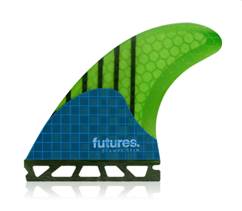 FUTURES Thruster Fin Set HS1 Hayden Cox Generation
- Bi-Directional Carbon