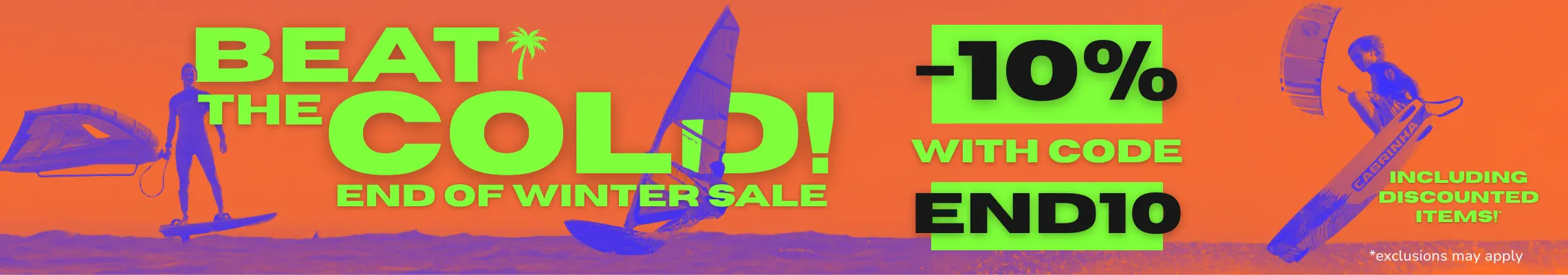 Beat the Cold – End of Winter Sale
